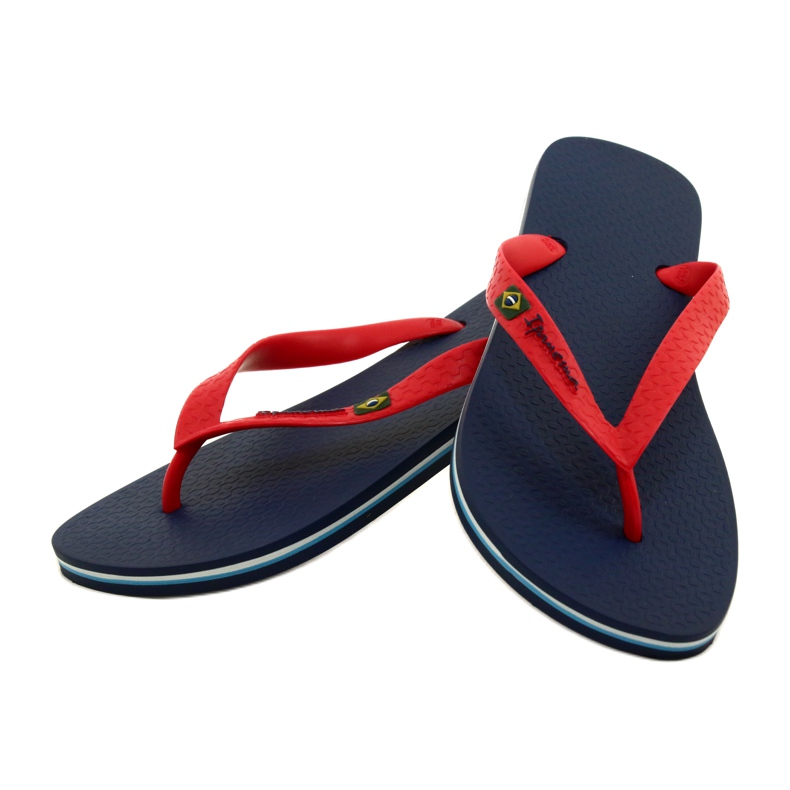Ipanema Chaussons Homme 80415 20698 Rouge bleu marine 4