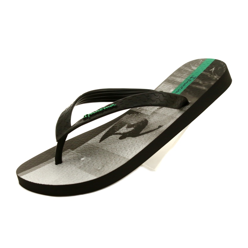 Les tongs des hommes Ipanema 83192 Summer II AD Black noir 3