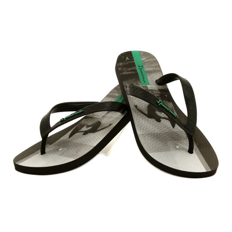 Les tongs des hommes Ipanema 83192 Summer II AD Black le noir 4