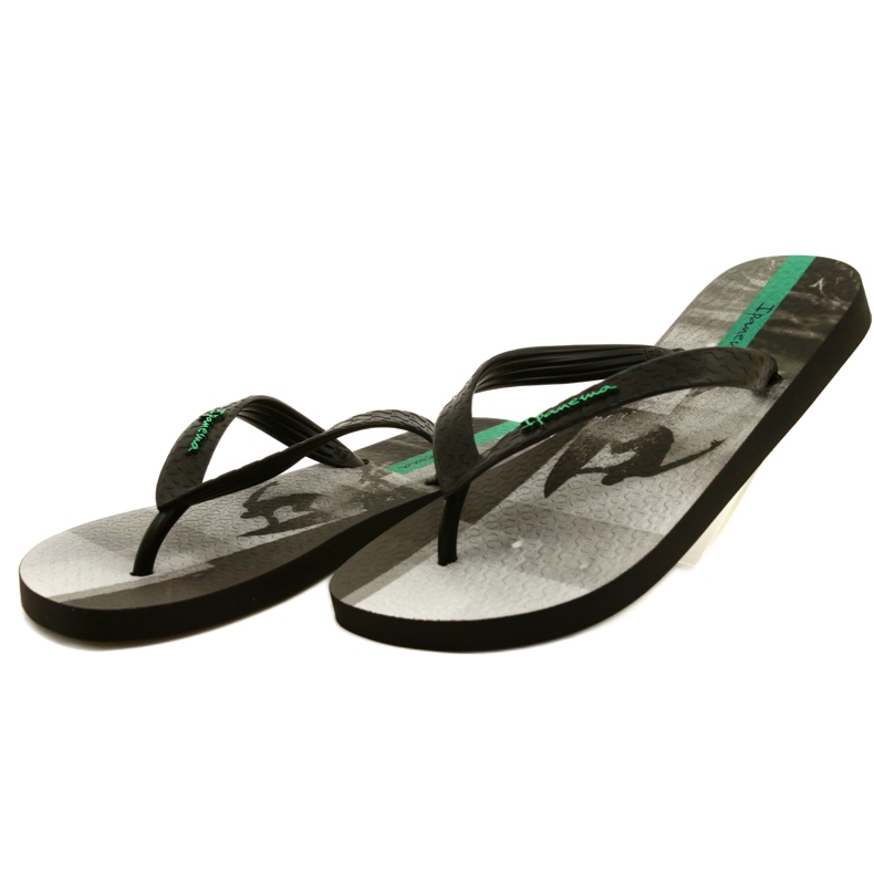 Les tongs des hommes Ipanema 83192 Summer II AD Black noir 2
