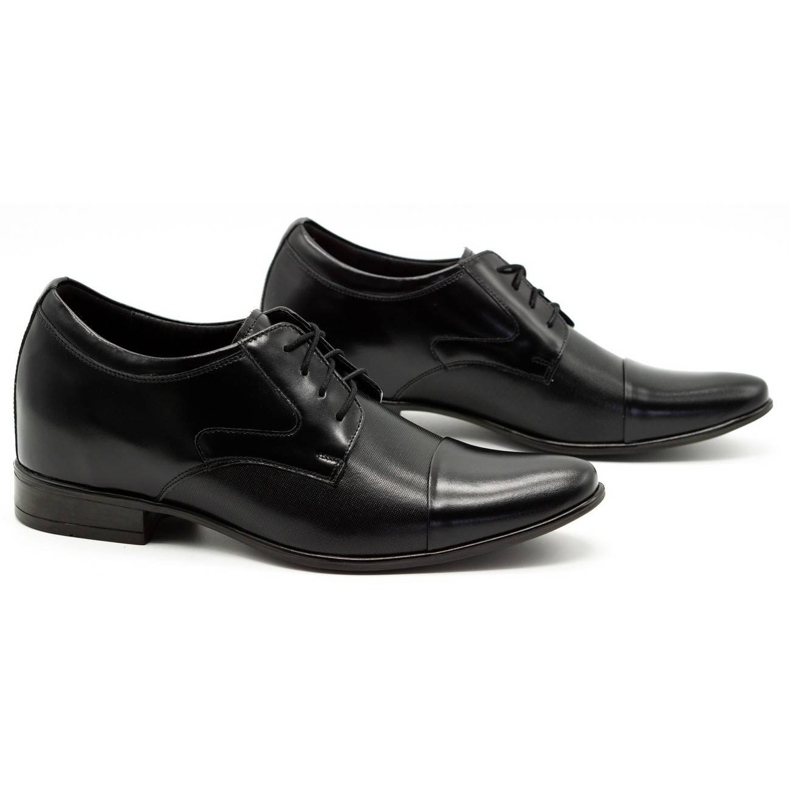 Olivier Chaussures habillées pour hommes P10, noires le noir 2