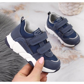 Chaussures de sport American Club Jr AM876B bleu marin 1 Chaussures de sport American Club Jr AM876B bleu marin 1