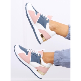 Chaussures de sport femme Vevo MARINE / ROSE blanche bleu 1 Chaussures de sport femme Vevo MARINE / ROSE blanche bleu 1