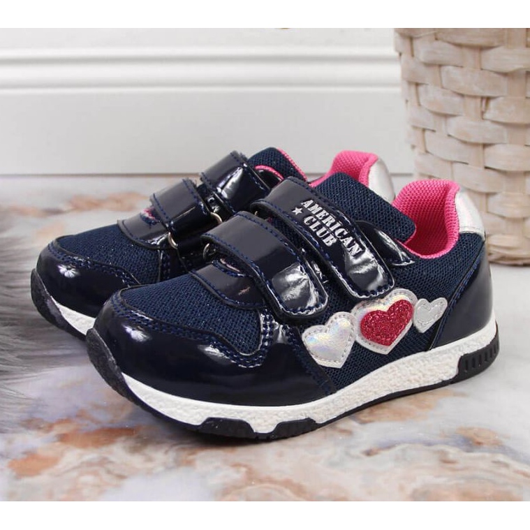 Chaussures de sport American Club Jr AM875A le noir 2 Chaussures de sport American Club Jr AM875A le noir 2