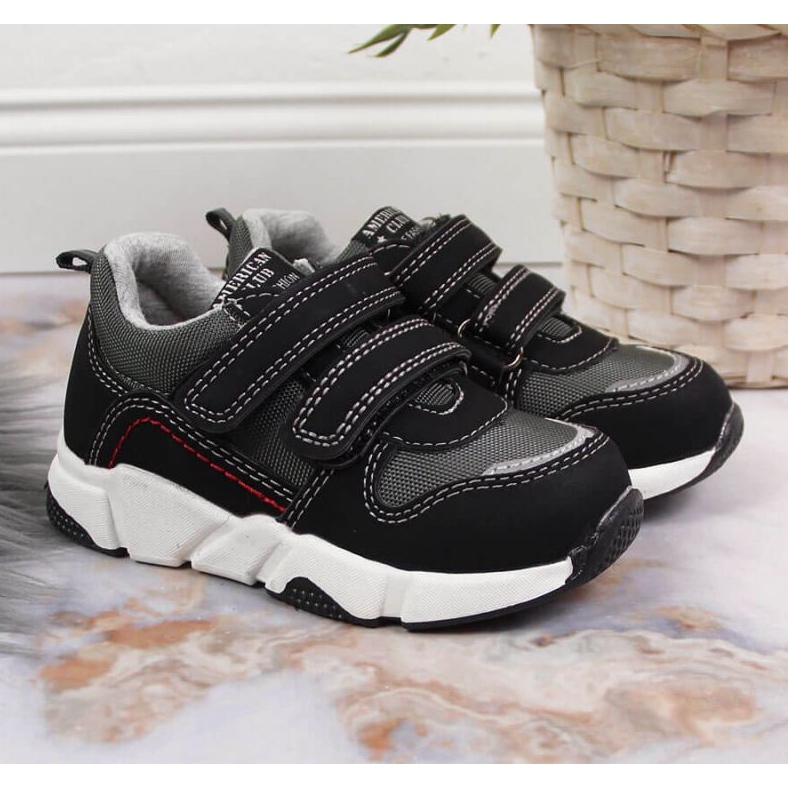 Chaussures de sport American Club Jr AM876A noir 2