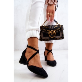 Escarpins On A Bar Sergio Leone SK824 Noir 1