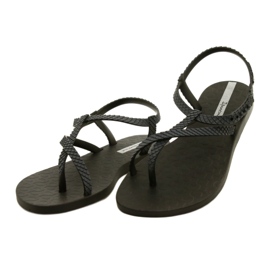 Sandales Rzymianki Noir / Gris Foncé Ipanema 82931 21122 2