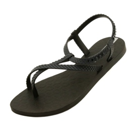 Sandales Rzymianki Noir / Gris Foncé Ipanema 82931 21122 3