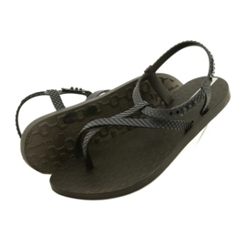 Sandales Rzymianki Noir / Gris Foncé Ipanema 82931 21122 le noir 4
