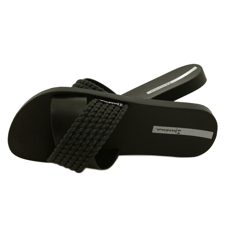 Ipanema Chaussons Femme 83244 20766 Street II FEM Noir argent 4