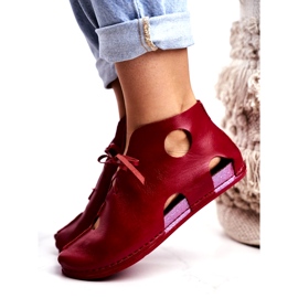 Chaussures Richelieu Femme Maciejka Rouge 03426-08 4 Chaussures Richelieu Femme Maciejka Rouge 03426-08 4