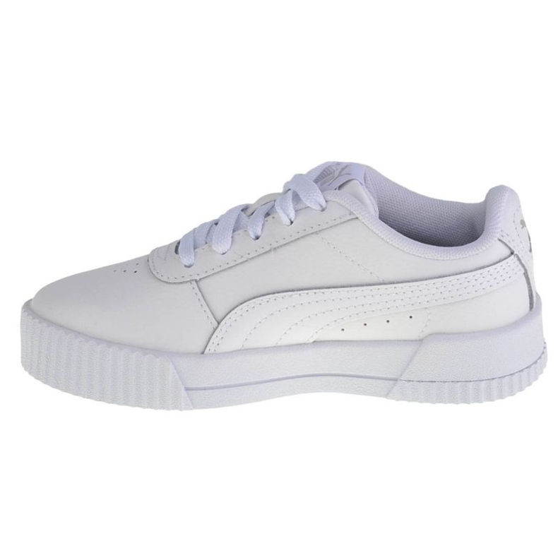 Puma Carina L PS Jr 370678-19 blanche 1 Puma Carina L PS Jr 370678-19 blanche 1