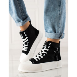 G2G/Good To Great Baskets montantes à la mode noir 1