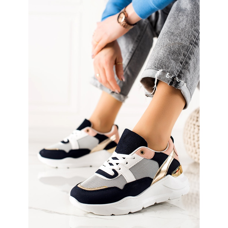 TRENDI Baskets élégantes multicolore 1