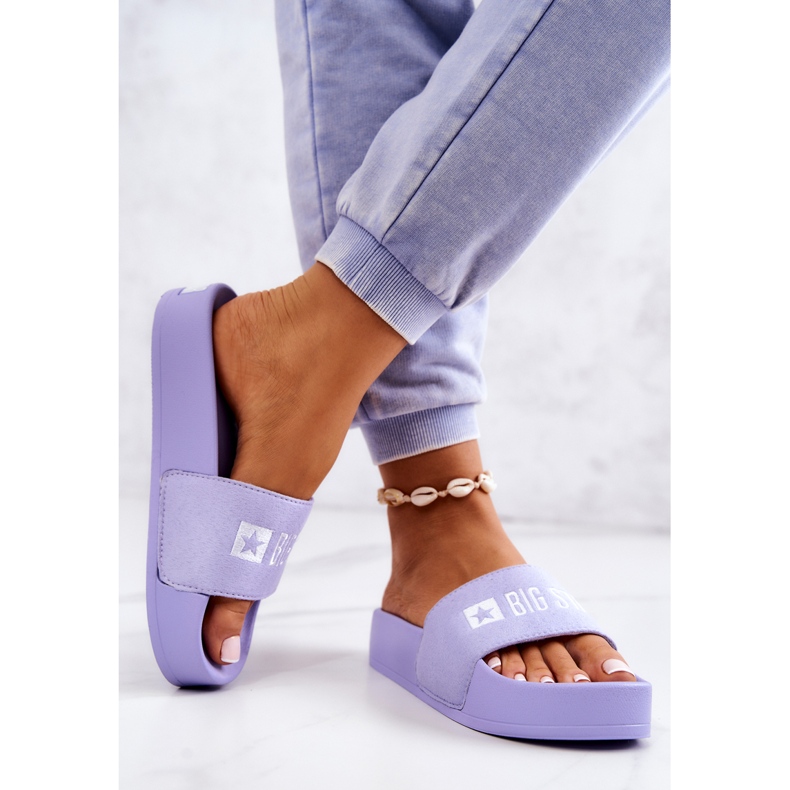 Chaussons Caoutchouc Big Star JJ274A265 Violet 2 Chaussons Caoutchouc Big Star JJ274A265 Violet 2