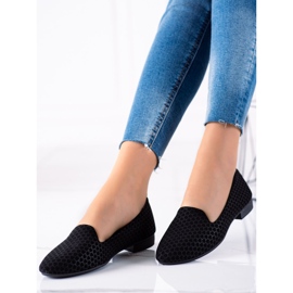 TRENDI Seigneurs classiques avec motif le noir 2