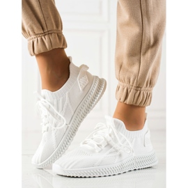 TRENDI Chaussures de sport à la mode blanche 2