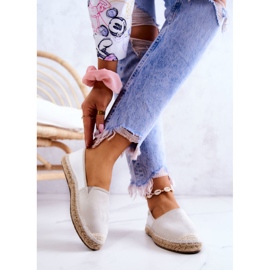 Espadrilles Classiques Femme Big Star JJ274951 Blanc-Gris 2 Espadrilles Classiques Femme Big Star JJ274951 Blanc-Gris 2