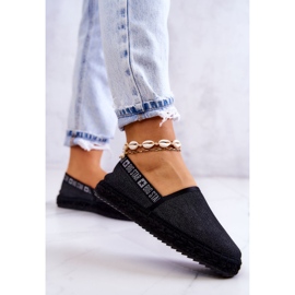 Espadrilles à enfiler Big Star JJ274878 Noir le noir 2