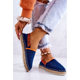 Espadrilles à enfiler Big Star JJ274877 Bleu marine 2 Espadrilles à enfiler Big Star JJ274877 Bleu marine 2