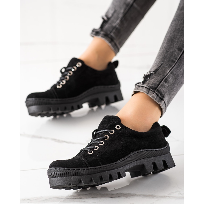 S. BARSKI Chaussures à plateforme S.BARSKI noir 1