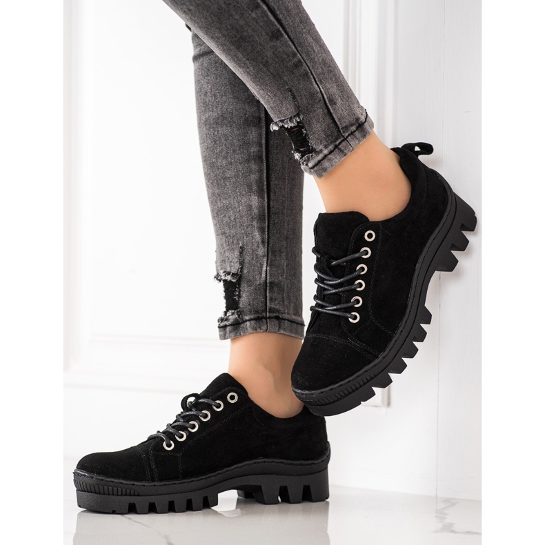 S. BARSKI Chaussures à plateforme S.BARSKI noir 2