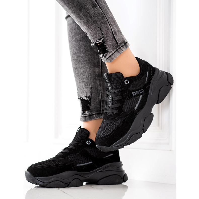 Baskets Femme Big Star JJ274578 noir 1