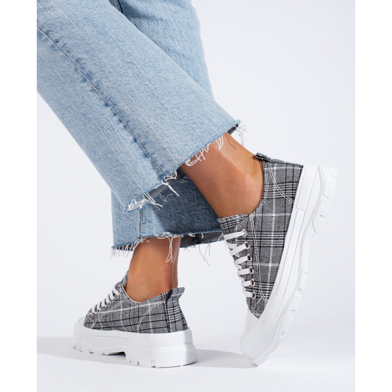 Mckeylor Baskets Avec Motif gris 1