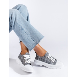Mckeylor Baskets Avec Motif gris 2
