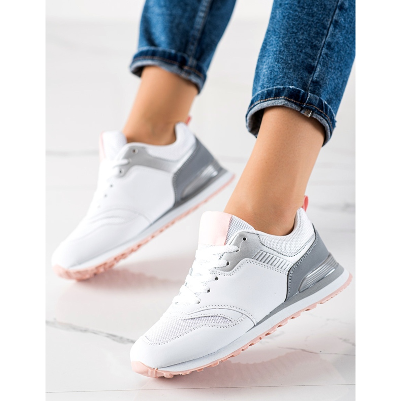 RTX WALK Chaussures de sport blanches gris 1 RTX WALK Chaussures de sport blanches gris 1