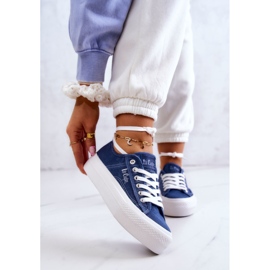 Lee Cooper LCW-22-31-0834L Bleu Baskets pour Femme 2 Lee Cooper LCW-22-31-0834L Bleu Baskets pour Femme 2