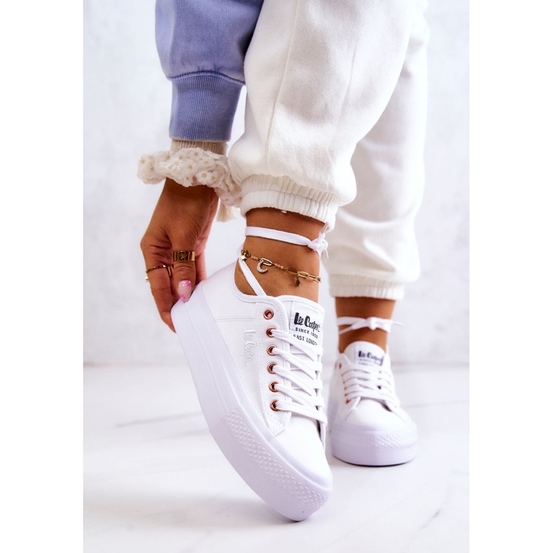 Baskets Femme Lee Cooper LCW-22-31-0890L Blanc 1