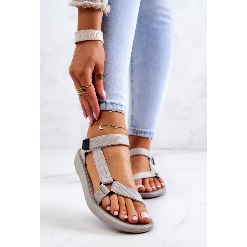 PM1 Sandales Sport Femme Gris Ultimate 1