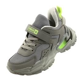 NEWS Chaussures de sport pour garçons pour Velcro 22Z32-4930 Gray gris 4 NEWS Chaussures de sport pour garçons pour Velcro 22Z32-4930 Gray gris 4