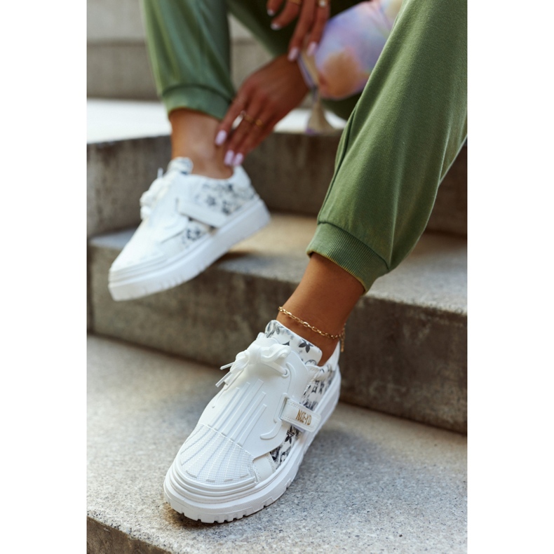 PM1 Chaussures de Sport pour Femme Baskets Blanc-Noir Your Dreams 2