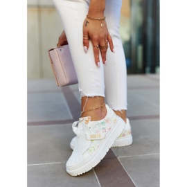 PM1 Chaussures de sport pour femmes Sneakers Multi-White Your Dreams blanche multicolore 2 PM1 Chaussures de sport pour femmes Sneakers Multi-White Your Dreams blanche multicolore 2