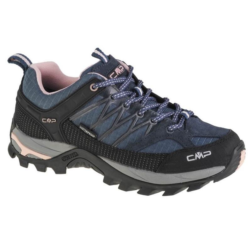 Chaussures CMP Rigel Low Femme 3Q54456-53UG bleu 1