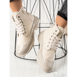 Sabatina Baskets montantes originales beige 1