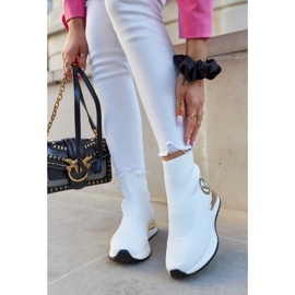 Vinceza Chaussettes Sport Femme Blanc Runaway blanche d'or 1 Vinceza Chaussettes Sport Femme Blanc Runaway blanche d'or 1