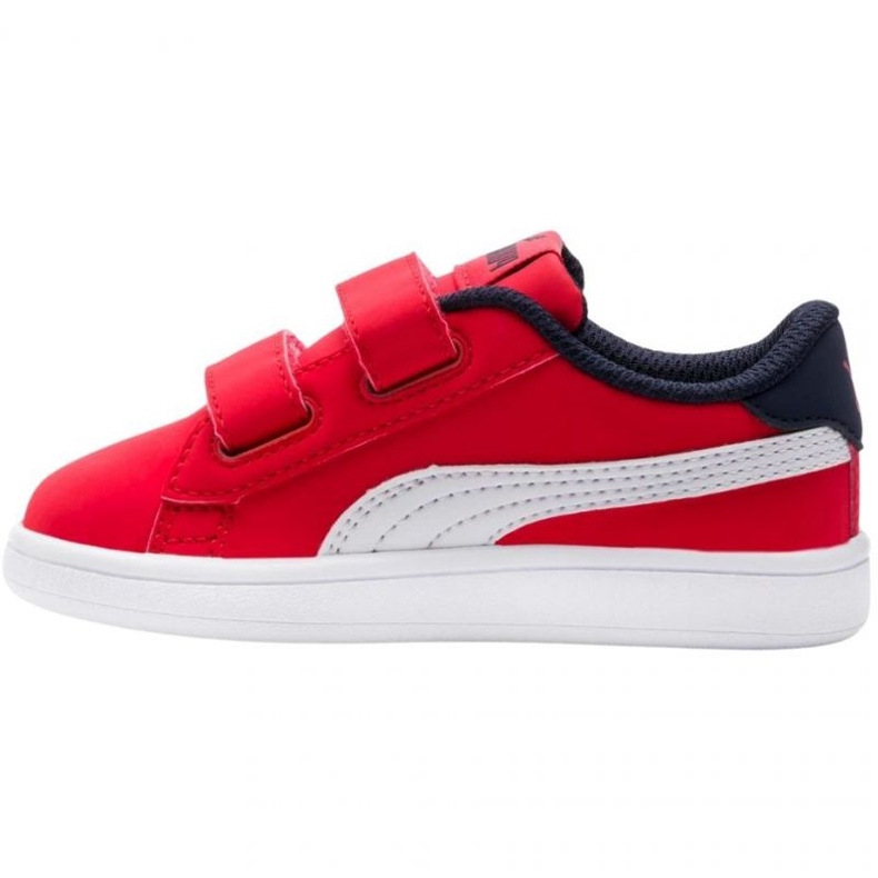 Puma Smash v2 Buck V Ps Risque élevé R Jr 365183 07 rouge bleu marin 1