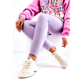 PS1 Chaussures Sport Baskets Tissu Beige clair Nolene 3 PS1 Chaussures Sport Baskets Tissu Beige clair Nolene 3