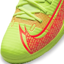 Nike Mercurial Superfly 8 Club Ic M CV0954 760 chaussures de football vert jaune jaunes 5