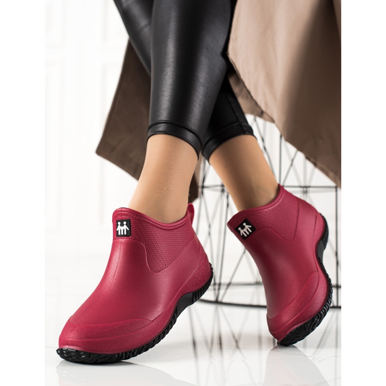 TRENDI Bas galoches rouges 1