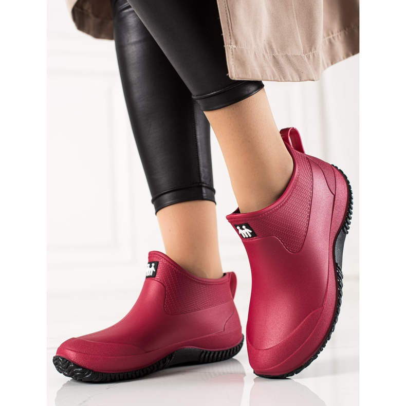 TRENDI Bas galoches rouges 2