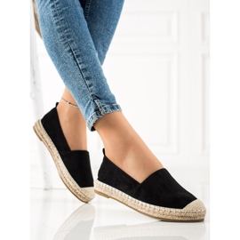 Bestelle Espadrilles En Daim Noir le noir 3