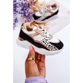 FR1 Chaussures Sport Enfant Baskets Blanches et Noires Kizzie 1 FR1 Chaussures Sport Enfant Baskets Blanches et Noires Kizzie 1