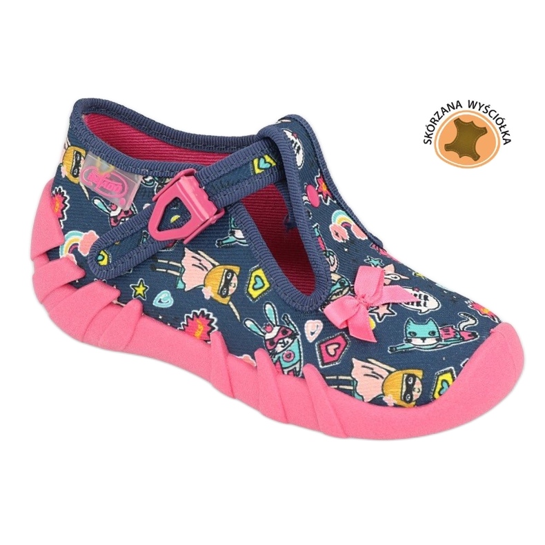 Chaussures pour enfants Befado 110P456 bleu marin multicolore 1