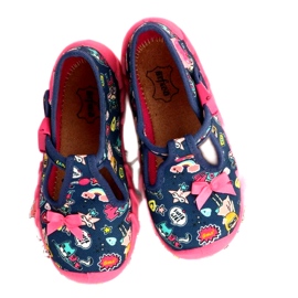 Chaussures pour enfants Befado 110P456 bleu marine multicolore 2