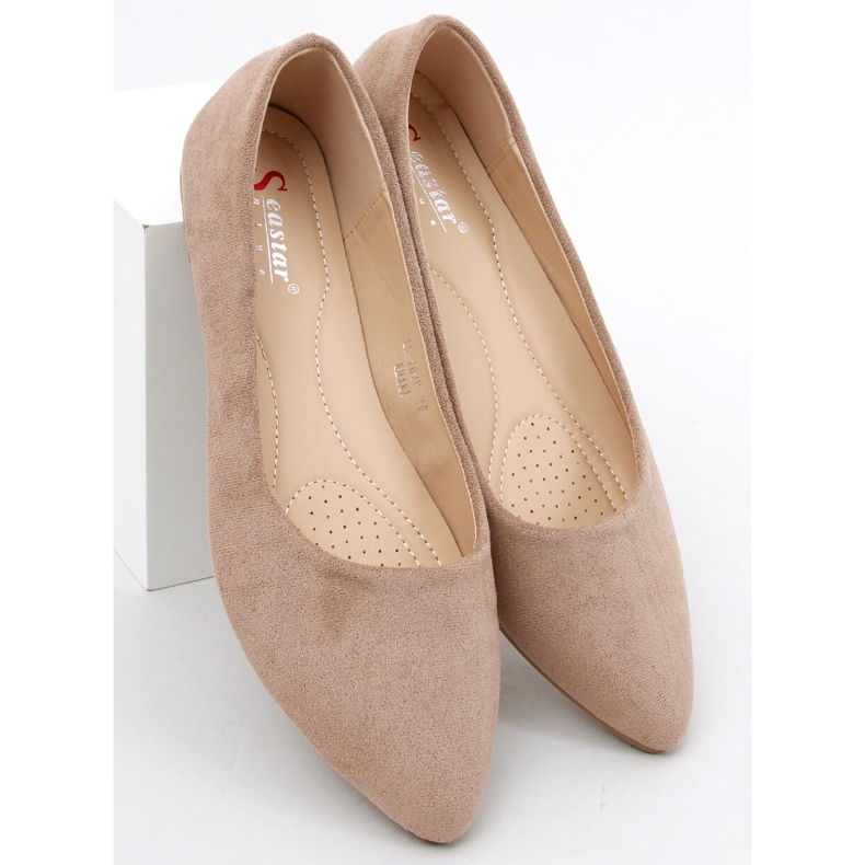 Ballerines femme Charita Kaki beige 1