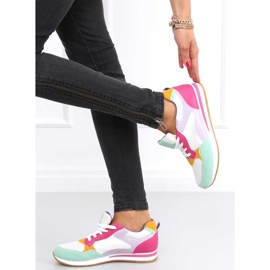 Chaussures de sport femme Pokki Fushia rose multicolore 1 Chaussures de sport femme Pokki Fushia rose multicolore 1